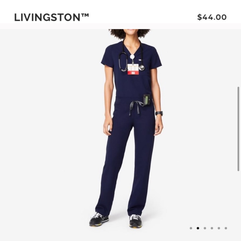 FIGS Navy Scrub Pants